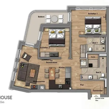 Lejlighed Beachhouse Bansin App 06